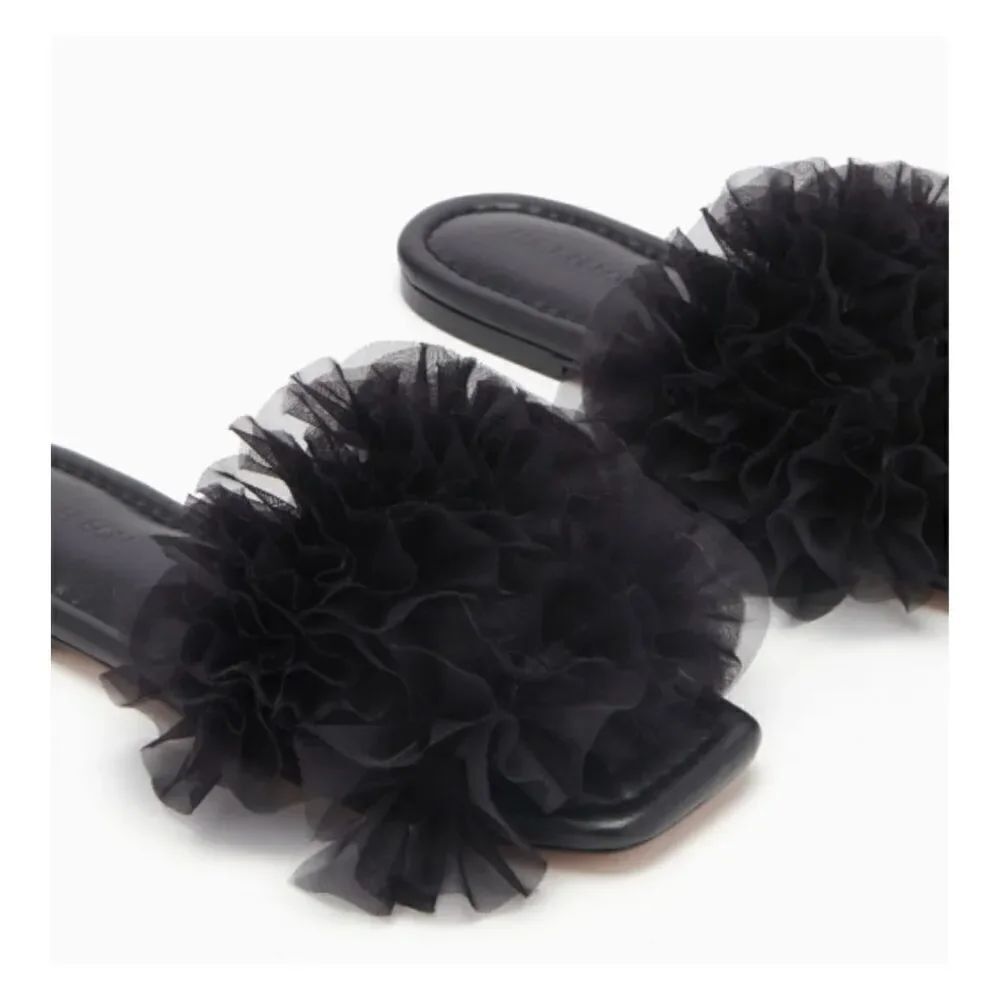 Ulla Johnson Helia Slide in Black NWB Size 36/6